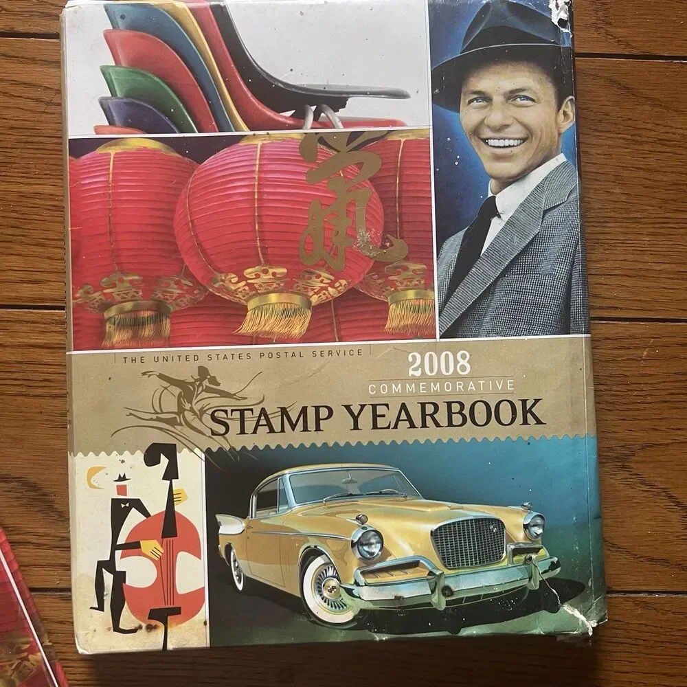 2008 USPS Stamps Collection YearBook  Set w sleeve & sealed stamp packet